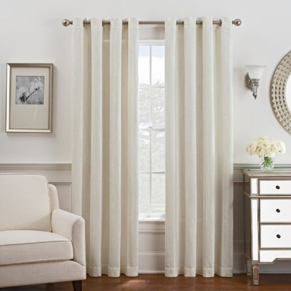 CHARLTON HOME Infield Light Filtering Grommet Antonia Curtain Panel 52 x 84 NEW